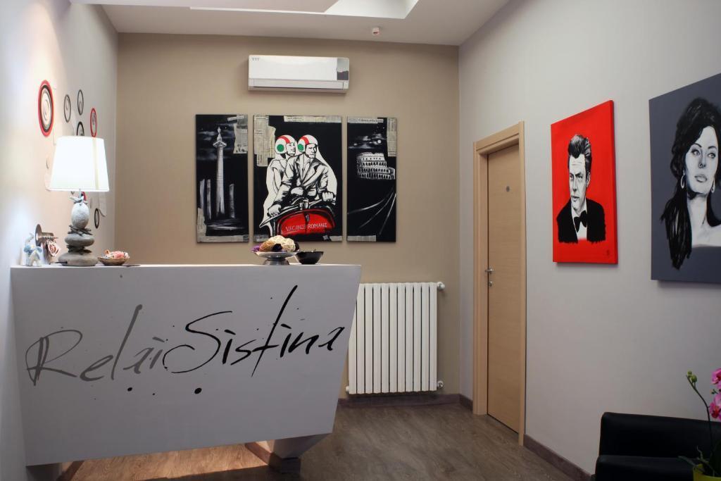 לינה וארוחת בוקר רומא Relais Sistina מראה חיצוני תמונה